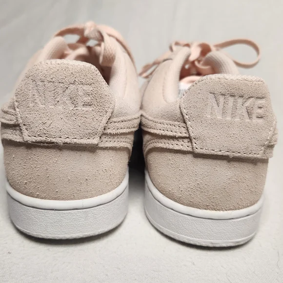 Nike Court Vision Low Orange Pearl Pink And White Size 8 - Picture 4 of 5